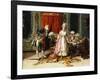 Flowers for her Ladyship-Cesare Auguste Detti-Framed Giclee Print