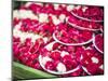 Flowers for offering at a Hindu temple, New Delhi, India, Asia-Matthew Williams-Ellis-Mounted Photographic Print