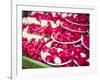 Flowers for offering at a Hindu temple, New Delhi, India, Asia-Matthew Williams-Ellis-Framed Photographic Print