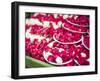 Flowers for offering at a Hindu temple, New Delhi, India, Asia-Matthew Williams-Ellis-Framed Photographic Print