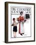 "Flowers for Pie," Country Gentleman Cover, June 6, 1925-Angus MacDonall-Framed Giclee Print