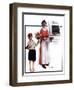 "Flowers for Pie,"June 6, 1925-Angus MacDonall-Framed Giclee Print