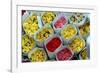 Flowers for Sale, Delhi, India, Asia-Balan Madhavan-Framed Premium Photographic Print