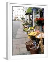 Flowers For Sale, Munich, Germany-Adam Jones-Framed Premium Photographic Print