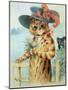 Flowers for the Duchess-Louis Wain-Mounted Giclee Print