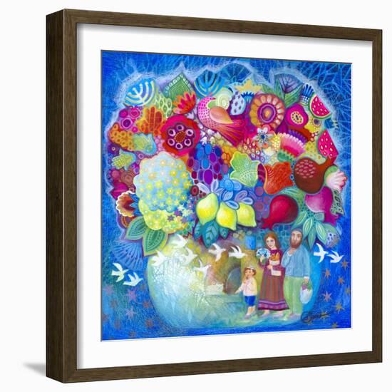 Flowers From Israel-Oxana Zaika-Framed Giclee Print