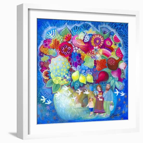 Flowers From Israel-Oxana Zaika-Framed Giclee Print