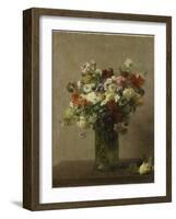 Flowers from Normandy-Henri Fantin-Latour-Framed Art Print