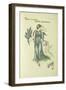 Flowers from Shakespeare's Garden: Rosemary-Walter Crane-Framed Giclee Print