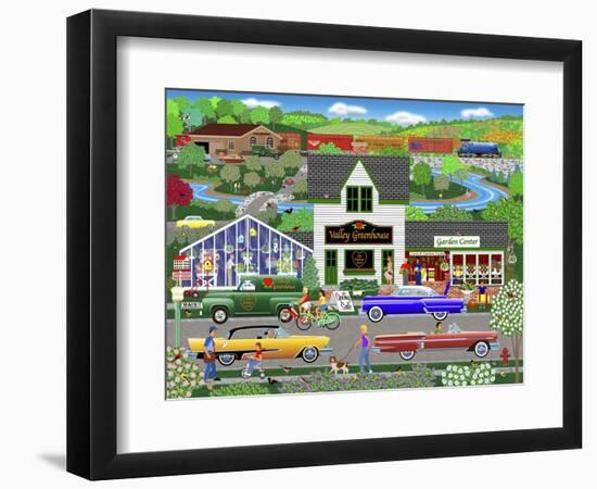 Flowers From The Valley-Mark Frost-Framed Giclee Print