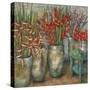 Flowers from Ubud-Wendy Wooden-Stretched Canvas