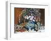 Flowers, Fruit and Champagne-Jean Francois Raffaelli-Framed Giclee Print