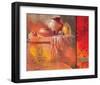 Flowers & Fruit-Joadoor-Framed Art Print