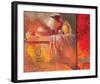 Flowers & Fruit-Joadoor-Framed Art Print