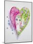 Flowers Heart-Oxana Zaika-Mounted Giclee Print