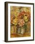 Flowers in a Blue and White Vase; Fleurs Dans Un Vase Bleu et Blanc, 1915-Pierre-Auguste Renoir-Framed Giclee Print