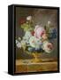 Flowers in a Blue Vase, 1782-Anne Vallayer-coster-Framed Stretched Canvas