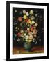 Flowers in a Blue Vase, about 1608-Jan Brueghel the Elder-Framed Giclee Print