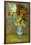 Flowers in a Blue Vase-Vincent van Gogh-Framed Giclee Print