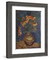 'Flowers in a Brass Vase', 1887, (1923)-Vincent van Gogh-Framed Giclee Print