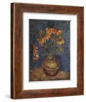 'Flowers in a Brass Vase', 1887, (1923)-Vincent van Gogh-Framed Giclee Print