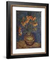 'Flowers in a Brass Vase', 1887, (1923)-Vincent van Gogh-Framed Giclee Print