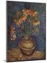 'Flowers in a Brass Vase', 1887, (1923)-Vincent van Gogh-Mounted Giclee Print