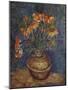 'Flowers in a Brass Vase', 1887, (1923)-Vincent van Gogh-Mounted Giclee Print