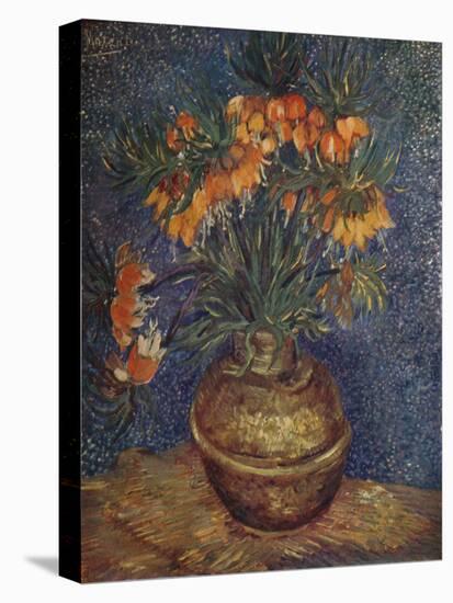 'Flowers in a Brass Vase', 1887, (1923)-Vincent van Gogh-Stretched Canvas
