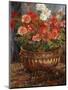 Flowers in a Brazen Vessel, 1880-Pierre-Auguste Renoir-Mounted Giclee Print