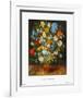 Flowers in a Brown Vase-Jan Brueghel the Elder-Framed Collectable Print