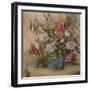 Flowers in a bucket-Miranda Legard-Framed Giclee Print