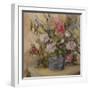 Flowers in a bucket-Miranda Legard-Framed Giclee Print