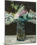 Flowers in a Crystal Vase, c.1882-Edouard Manet-Mounted Premium Giclee Print