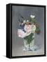 Flowers in a Crystal Vase, C.1882-Edouard Manet-Framed Stretched Canvas