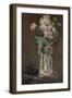 Flowers in a Crystal Vase-Edouard Manet-Framed Giclee Print