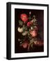 Flowers in a Glass Vase, 1667-Jacob van Walscapelle-Framed Giclee Print