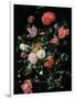 Flowers in a Glass Vase, C.1660-Jan Davidsz de Heem-Framed Giclee Print