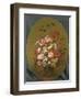 Flowers in a Glass Vase-Hans Goderis-Framed Giclee Print