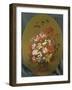 Flowers in a Glass Vase-Hans Goderis-Framed Giclee Print