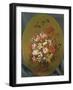 Flowers in a Glass Vase-Hans Goderis-Framed Giclee Print