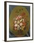 Flowers in a Glass Vase-Hans Goderis-Framed Giclee Print