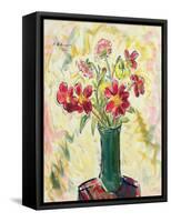 Flowers in a Green Vase, 1928-Alfred Henry Maurer-Framed Stretched Canvas