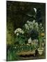 Flowers in a Greenhouse, 1864-Pierre-Auguste Renoir-Mounted Giclee Print