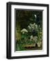 Flowers in a Greenhouse, 1864-Pierre-Auguste Renoir-Framed Giclee Print