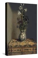 Flowers in a Jug, Ca 1485-Hans Memling-Stretched Canvas