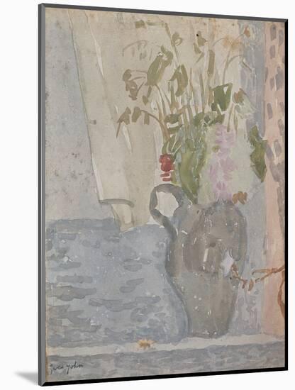 Flowers in a Jug-Gwen John-Mounted Giclee Print