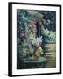 Flowers in a Landscape; Bouquet De Fleurs Dans Un Paysage-Maximilien Luce-Framed Giclee Print