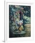 Flowers in a Landscape; Bouquet De Fleurs Dans Un Paysage-Maximilien Luce-Framed Giclee Print