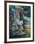 Flowers in a Landscape; Bouquet De Fleurs Dans Un Paysage-Maximilien Luce-Framed Giclee Print